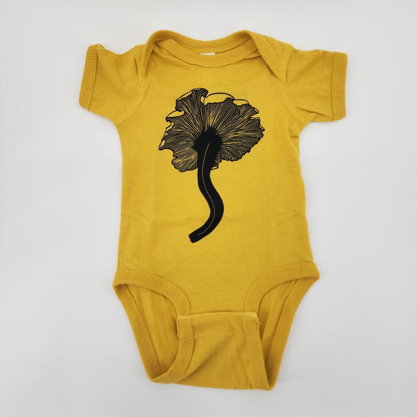 Chanterelle One Piece / Infant Bodysuit Mustard