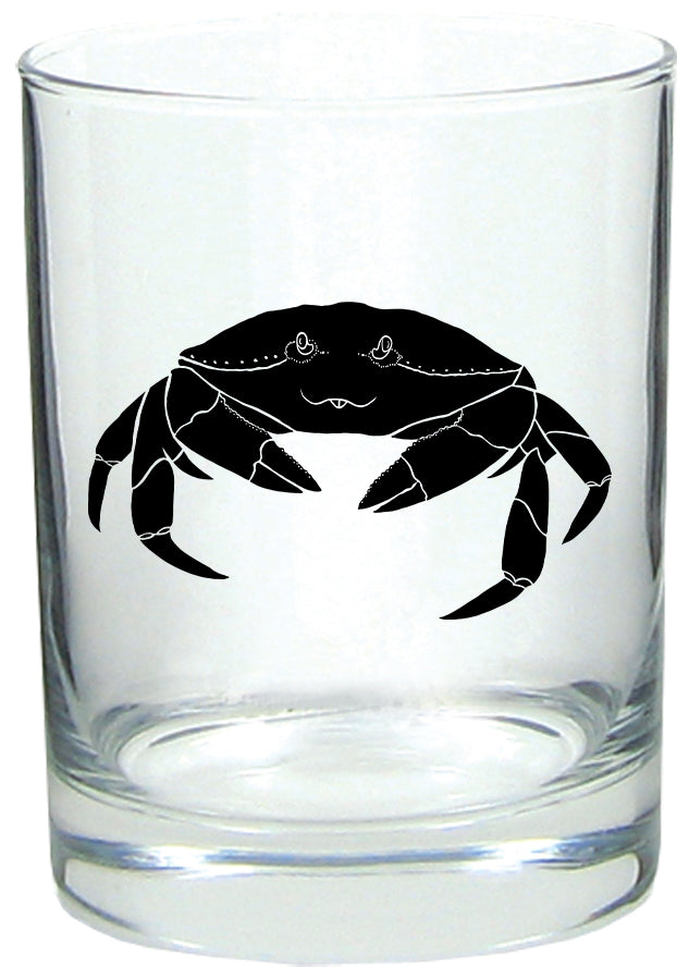 Crabby 14oz Tumbler Lowball Rocks Glass