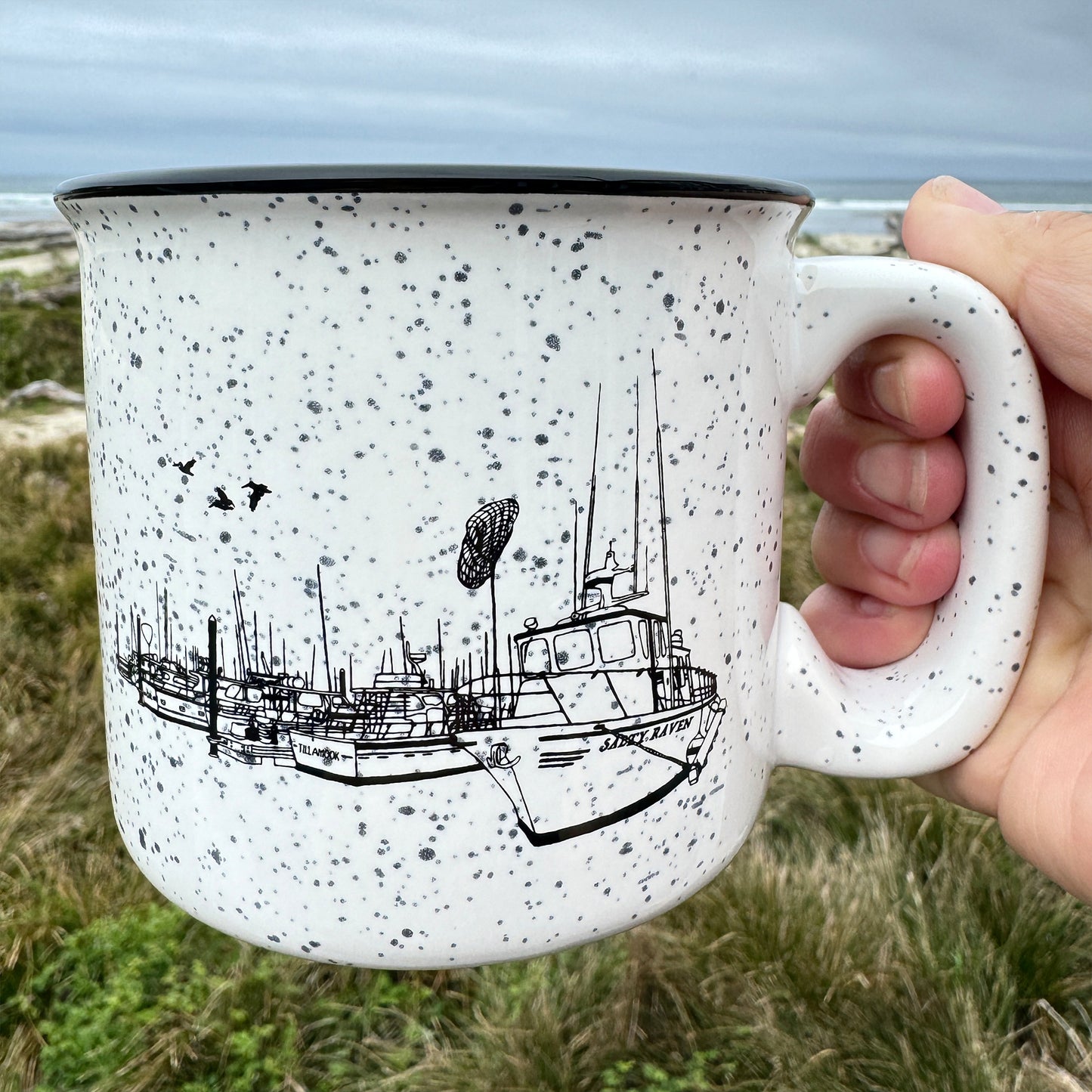 Salty Port 15oz Ceramic Campfire Mug