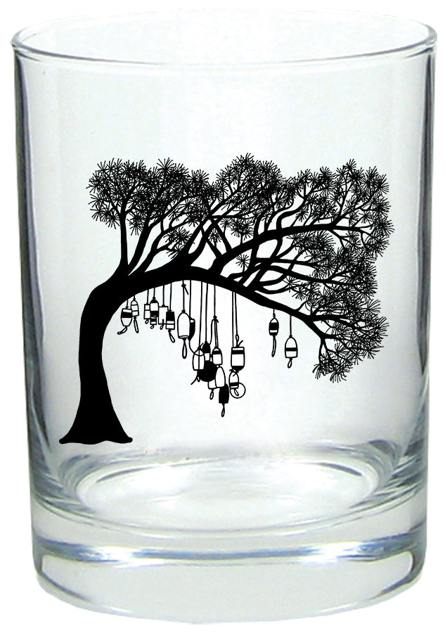 Buoy Tree 14oz Tumbler Lowball Rocks Glass