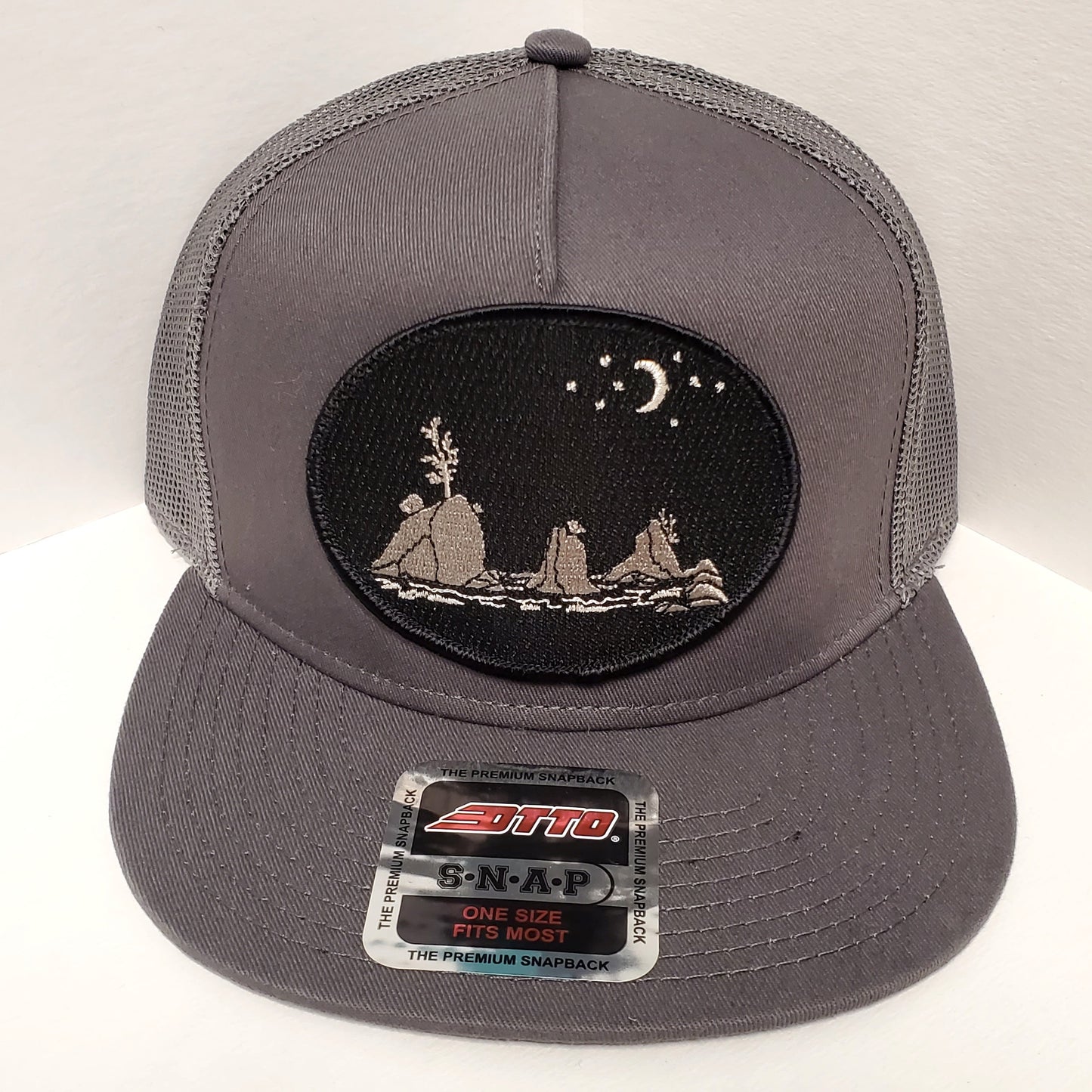 Moon Over Three Graces Caps & Beanies