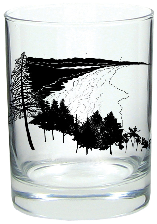 Man In The Sea Rocks 14oz Tumbler Lowball Rocks Glass