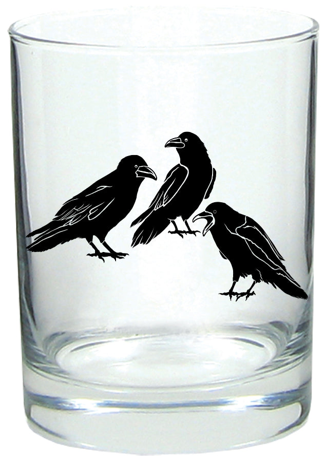 Raven's Chat 14oz Tumbler Lowball Rocks Glass