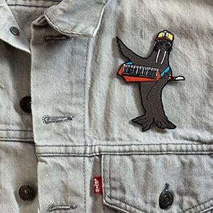 Tuskadero Slim Iron-On-Patch