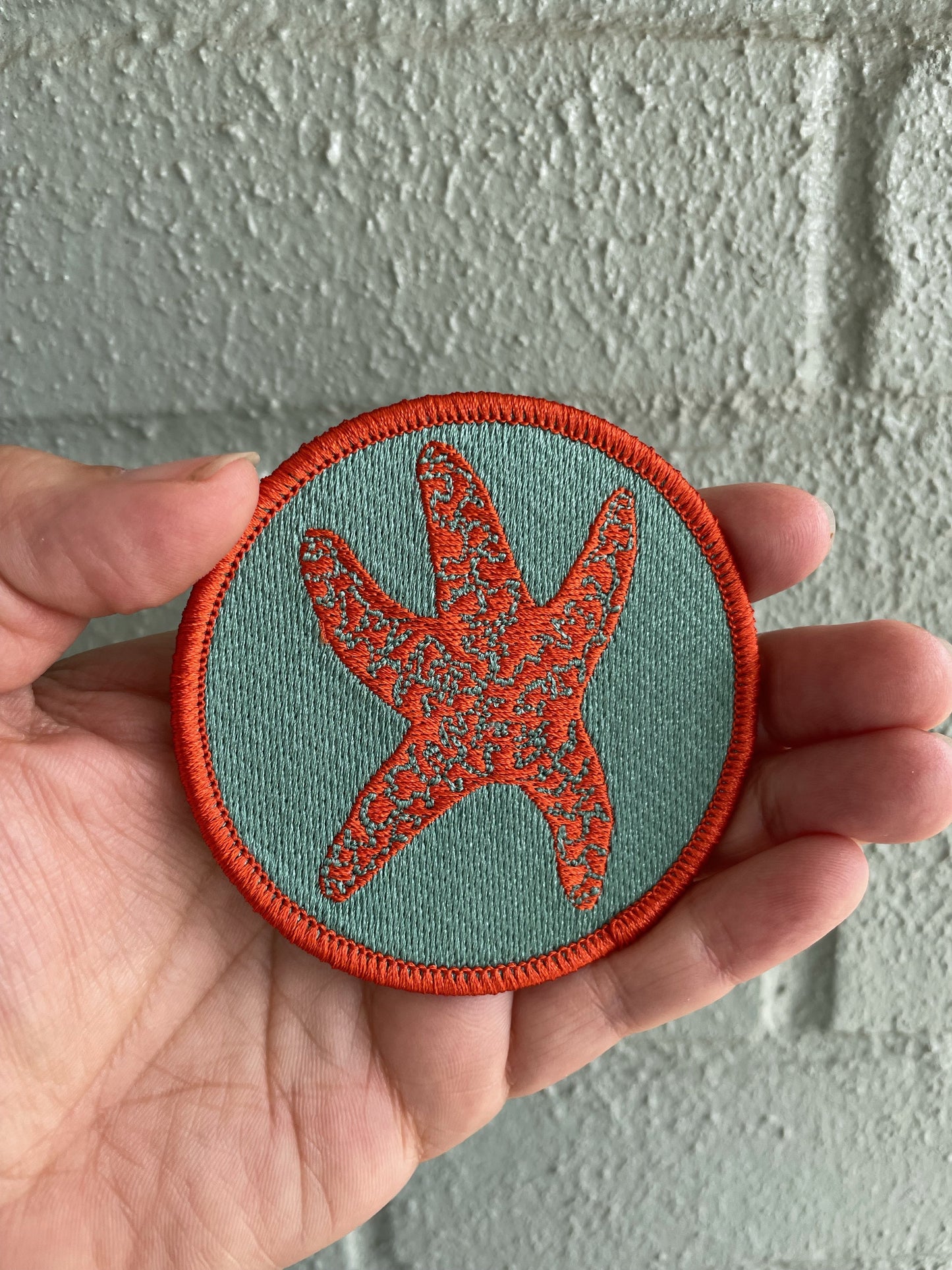 Sea Star Iron-on 3" Patch