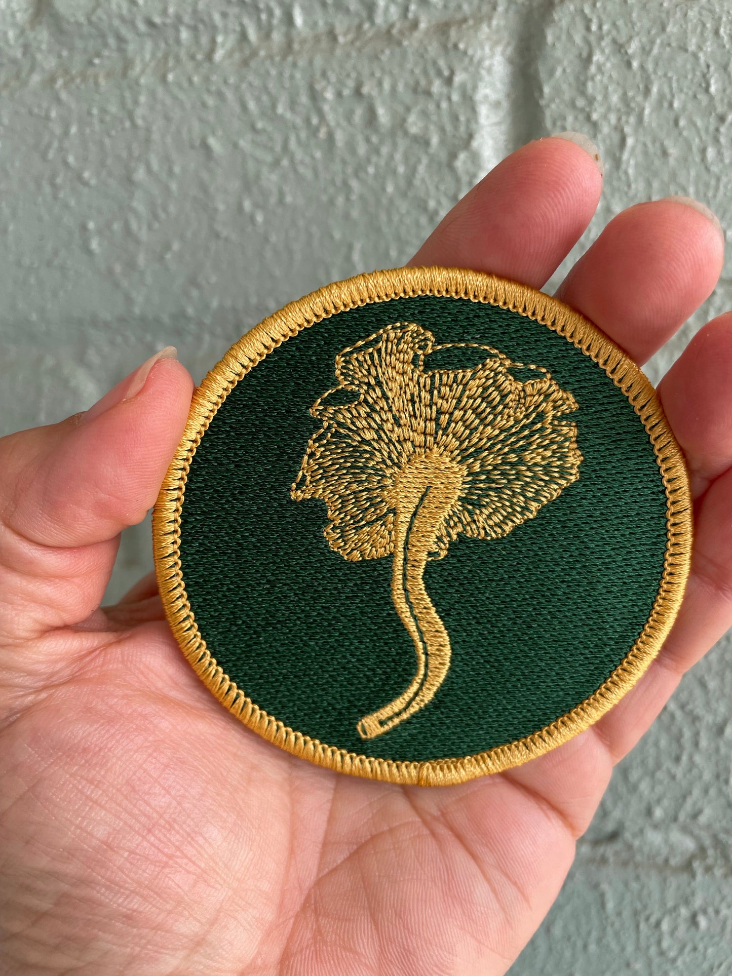 Chanterelle Iron-on 3" Patch