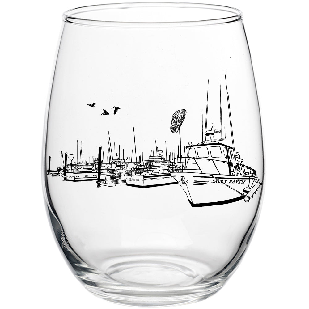 Salty Port 15oz Stemless Wine Glass