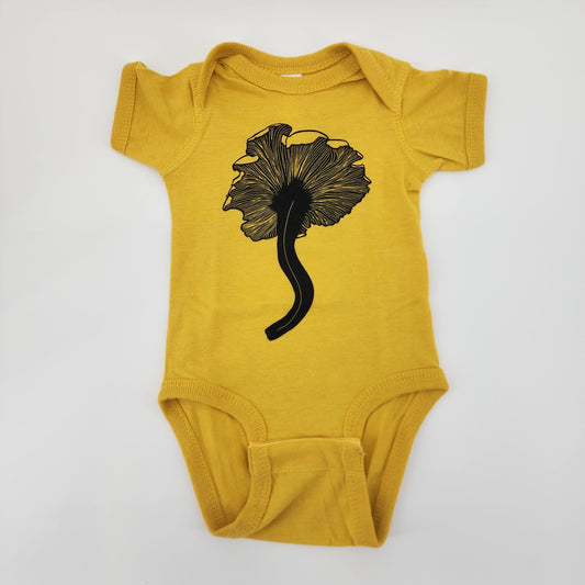 Chanterelle One Piece / Infant Bodysuit Mustard