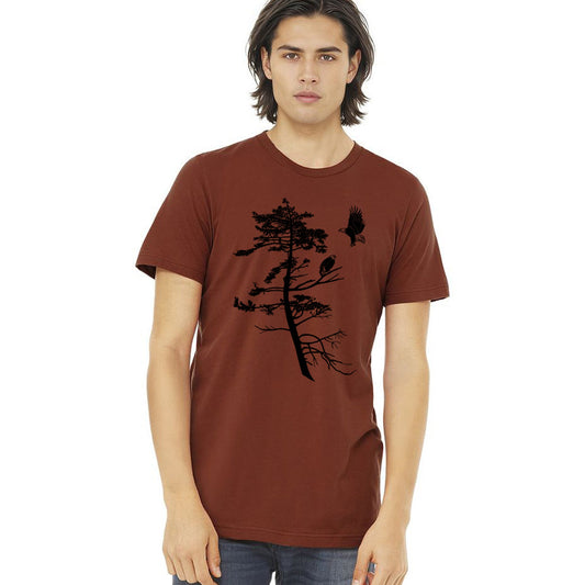 Coastal Eagles - Unisex Tee Shirt Rust
