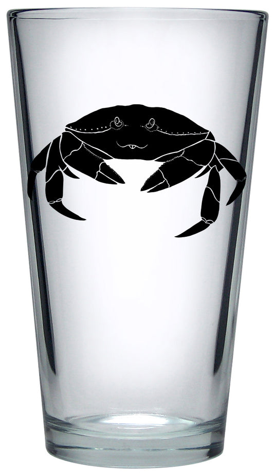 Crabby Crab 16oz Pint Glass