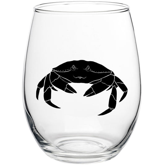 Crabby 15oz Stemless Wine Glass