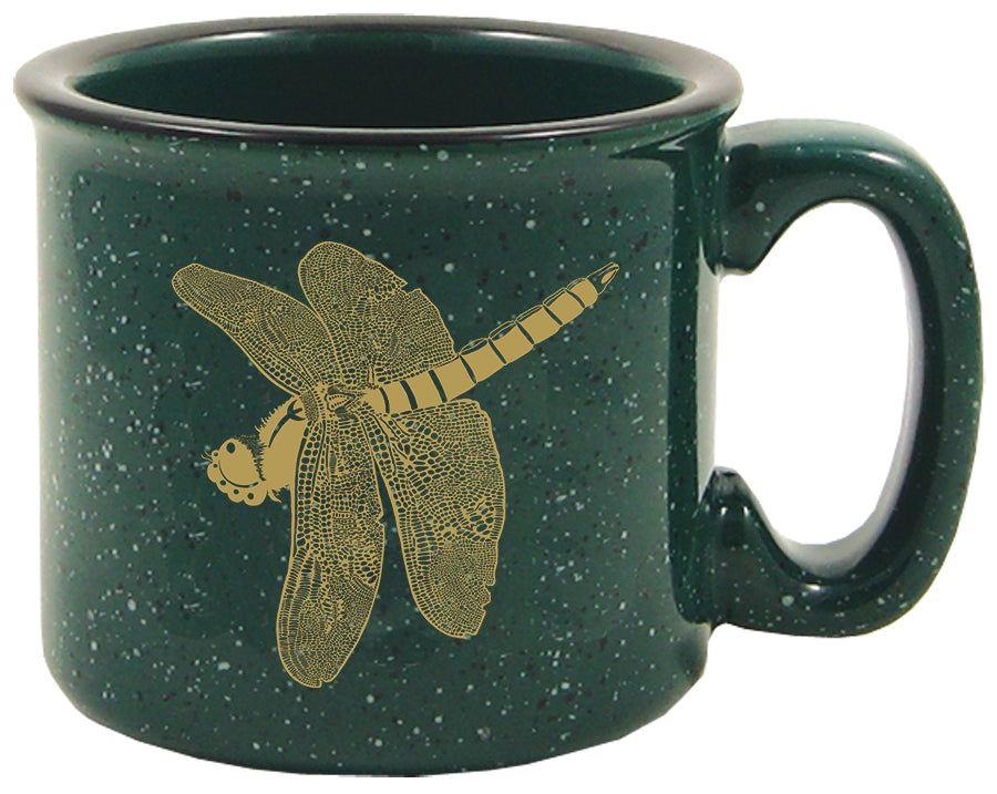 Dragonfly Jewel 15oz Ceramic Campfire Mug
