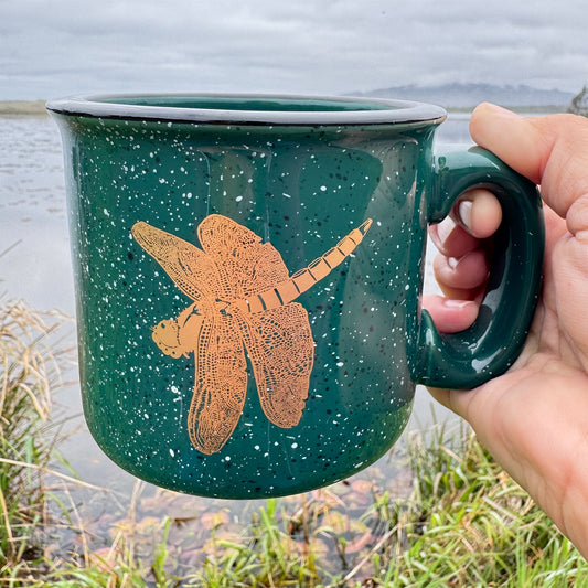 Dragonfly Jewel 15oz Ceramic Campfire Mug
