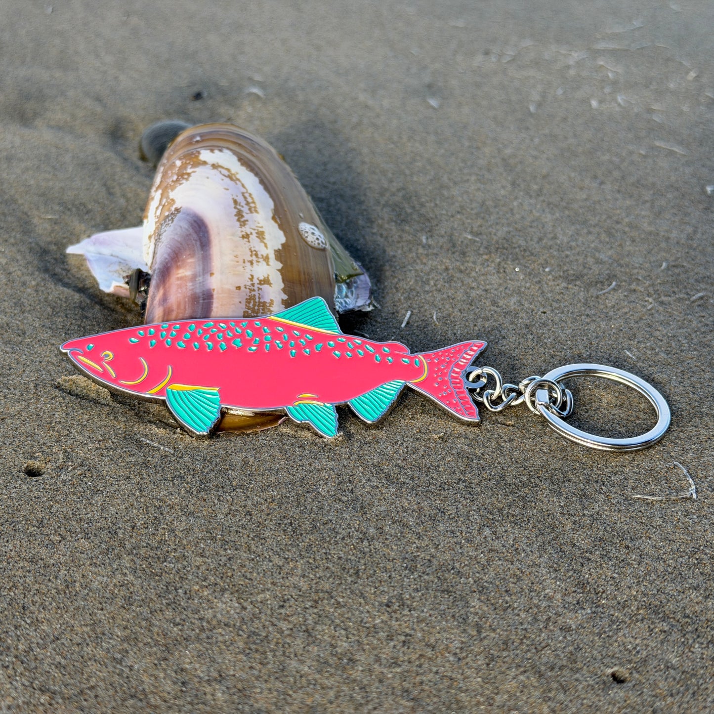 Salmon Key Chain