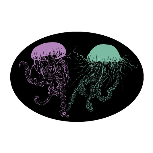 Jellyfish Dance Iron On Patch