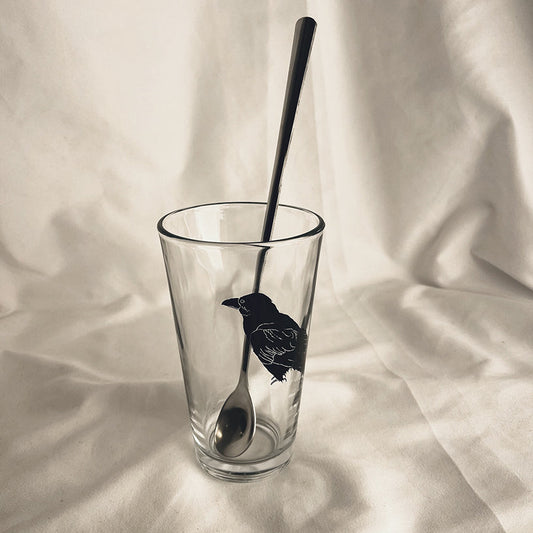 Flat Mixing Spoons - Gold or Silver Finish