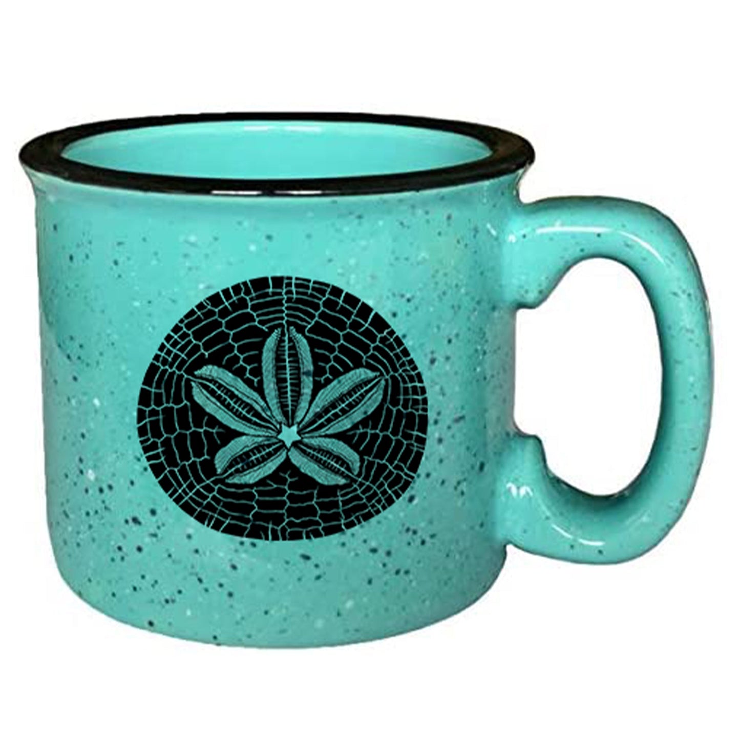 Sand Dollar 15oz Ceramic Campfire Mug
