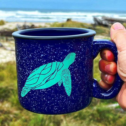 Sea Turtle 15oz Ceramic Campfire Mug