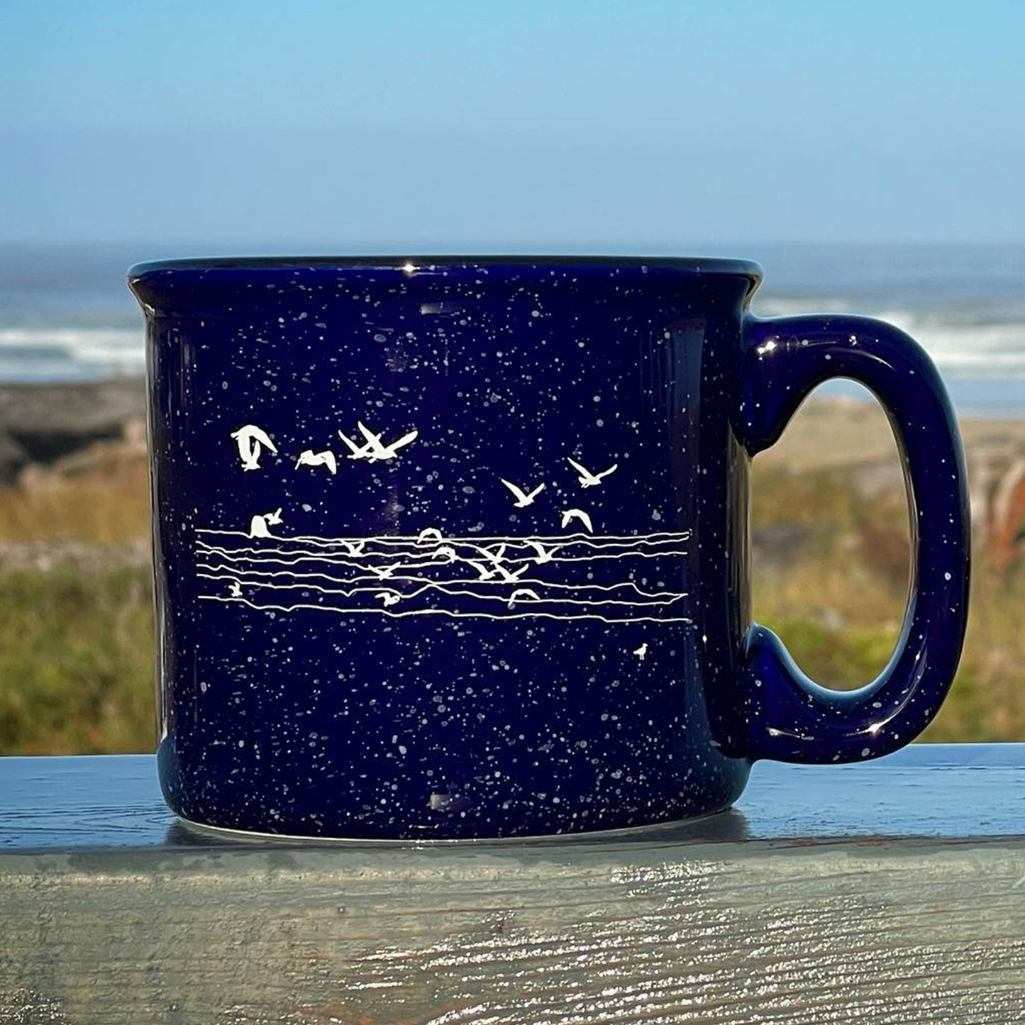 Seagull Beach 15oz Ceramic Campfire Mug