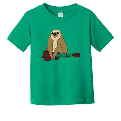 Zososlow Sloth T-Shirt - Toddler & Youth Kelly