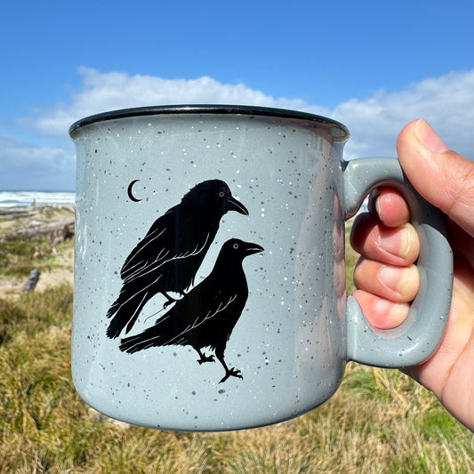 Celestial Ravens 15oz Ceramic Campfire Mug