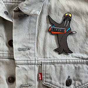 Tuskadero Slim Iron-On-Patch