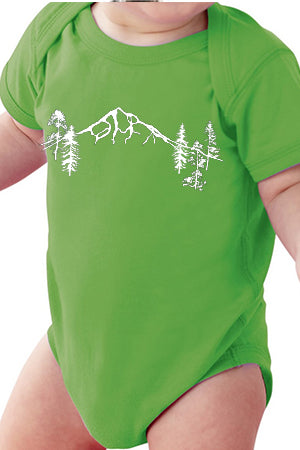 Mountain Forest One Piece - Infant Apple