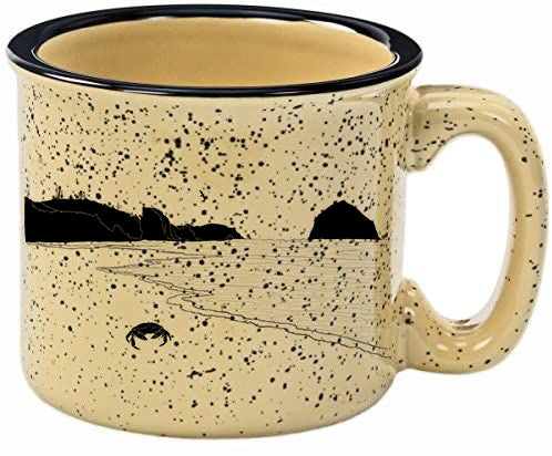 Crabby Beach 15oz Ceramic Campfire Mug