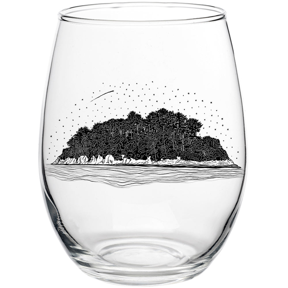 Dream Island 15oz Stemless Wine Glass