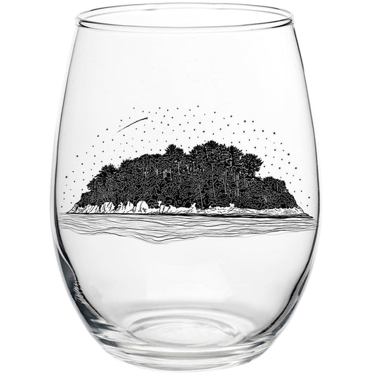Dream Island 15oz Stemless Wine Glass