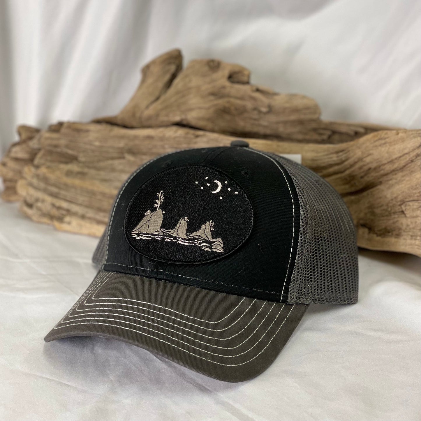 Moon Over Three Graces Caps & Beanies