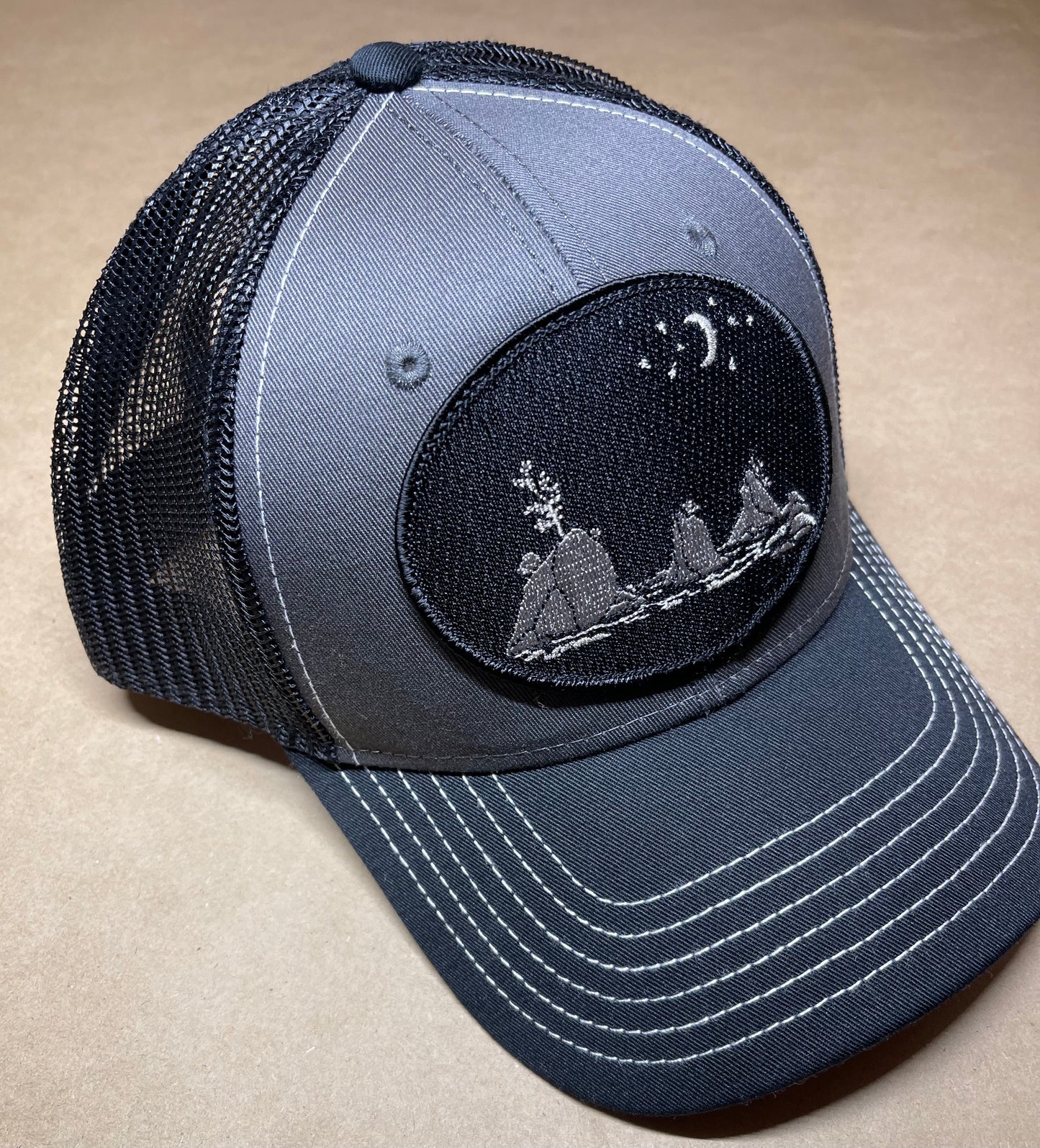 Moon Over Three Graces Caps & Beanies