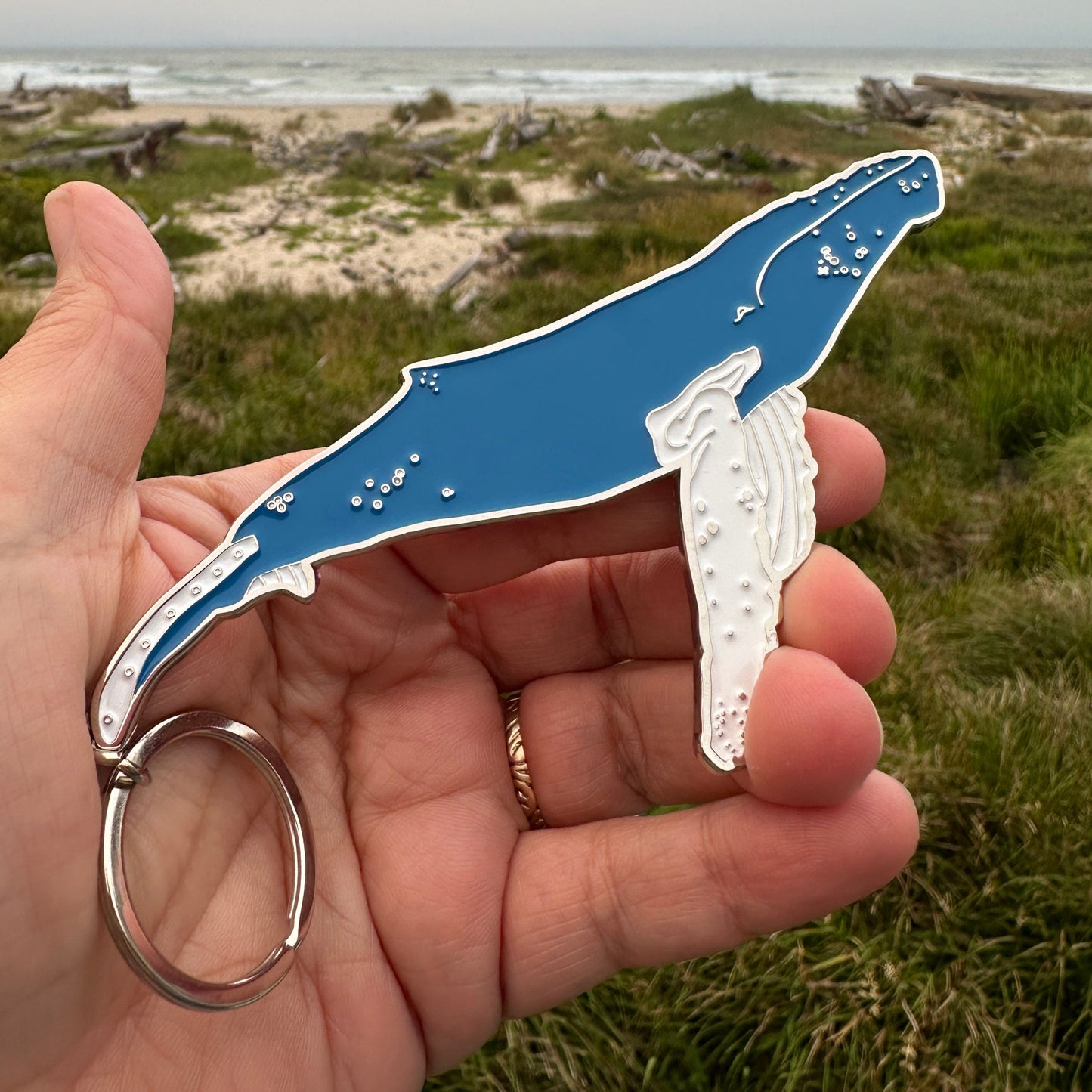 Humpback Whale Key Chain