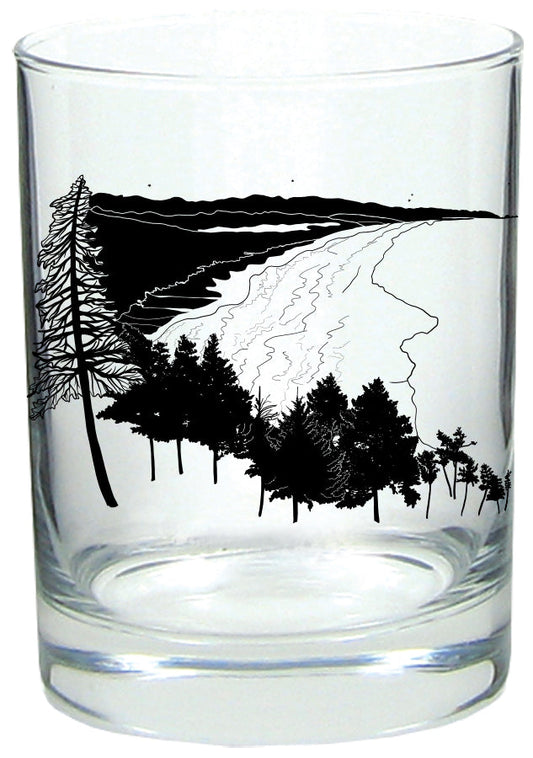 Man In The Sea Rocks 14oz Tumbler Lowball Rocks Glass
