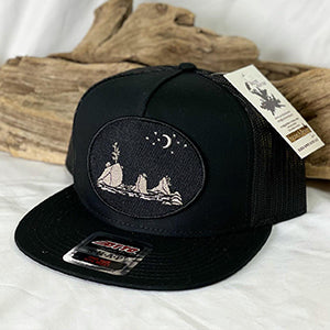 Moon Over Three Graces Caps & Beanies