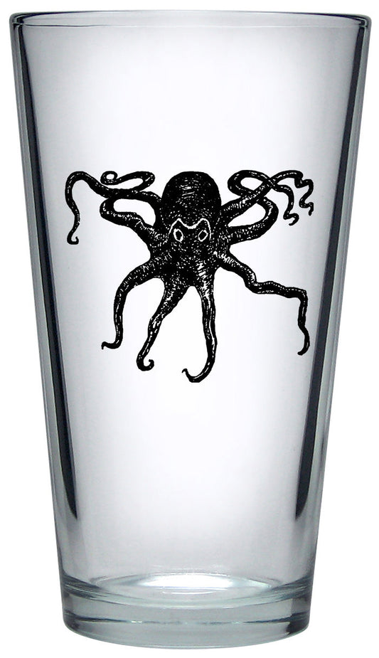 Octopus Kraken 16oz Pint Glass