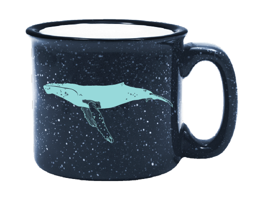 Humpback Whale 15oz Ceramic Campfire Mug
