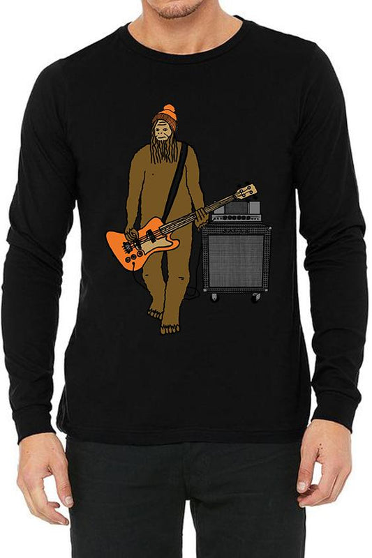 Mr Big On Bass - Long Sleeve Unisex Black