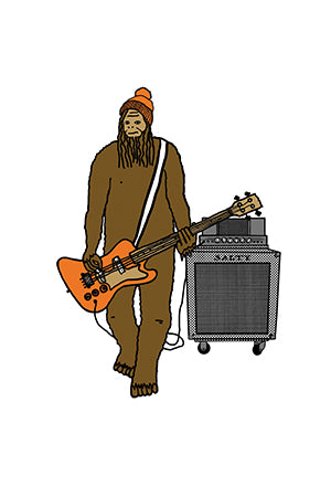 Mr Big On Bass - Long Sleeve Unisex Black