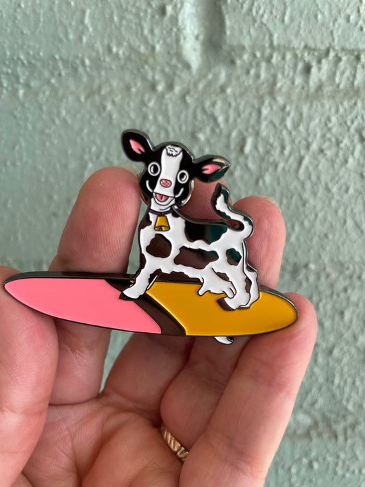 Cowabella Enamel Lapel Pin
